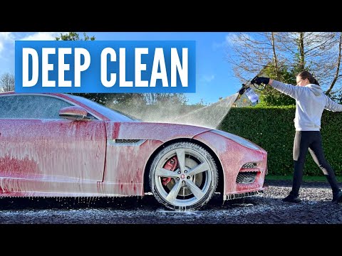 Dirty Jaguar F-Type R Deep Clean | Car Detailing