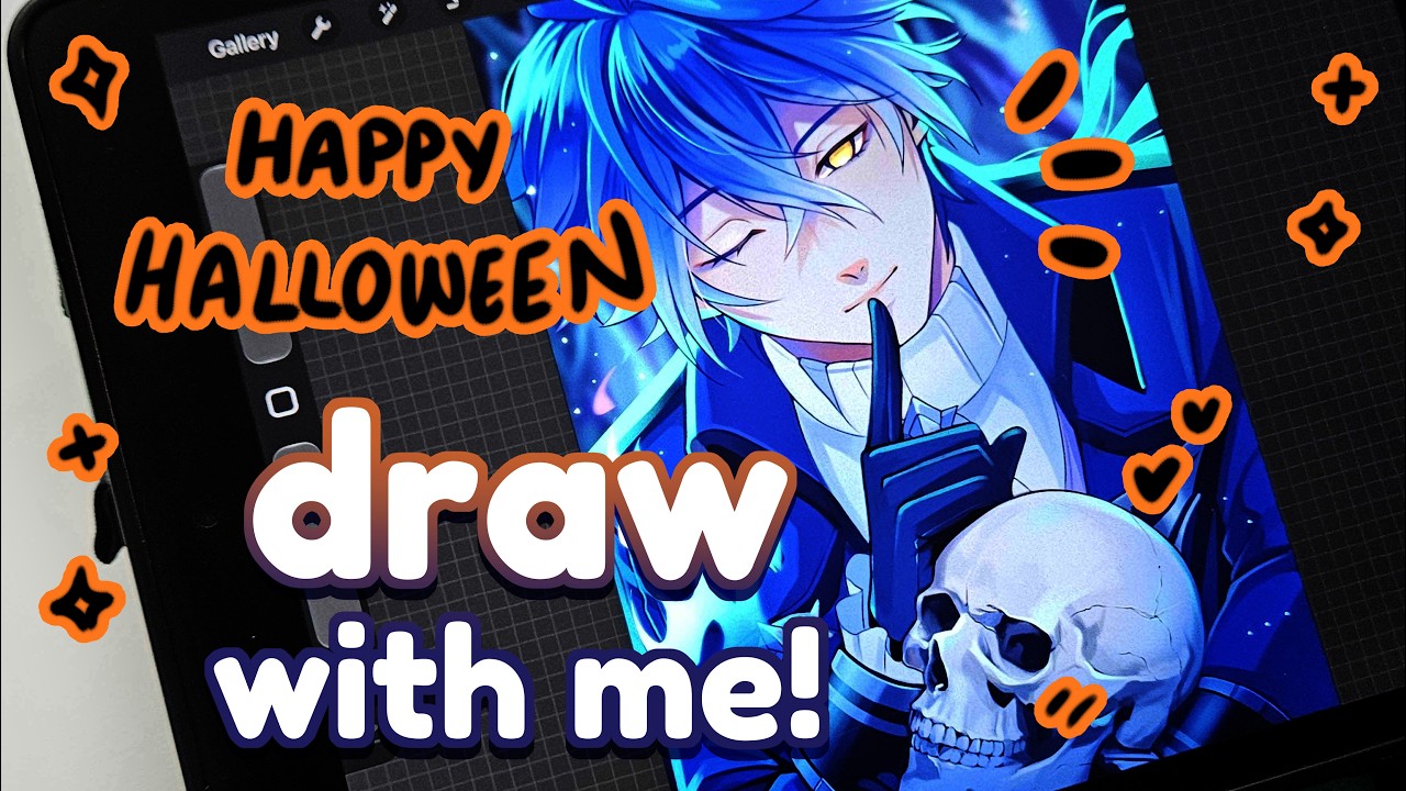 Happy Halloween!🎃💀 | Draw With Me!