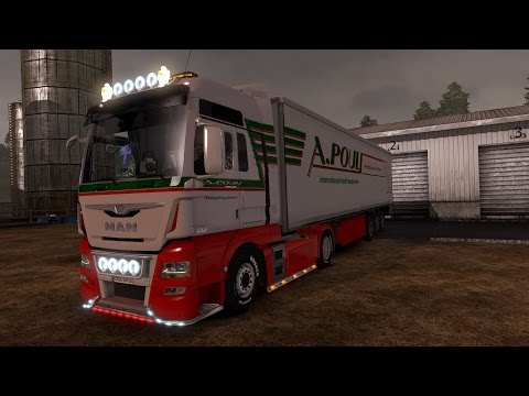 ETS 2 - MAN TGX and MAN TGX Euro6 A.Pouls skin