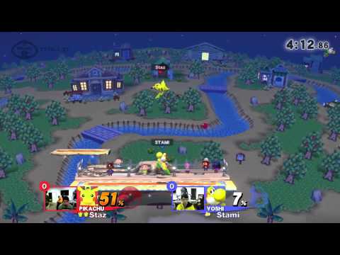 [2015-01-27] GDW - SSB4 - Staz (Pikachu) vs Stami (Yoshi, Fox)