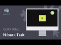 N Back Task Quick Demo