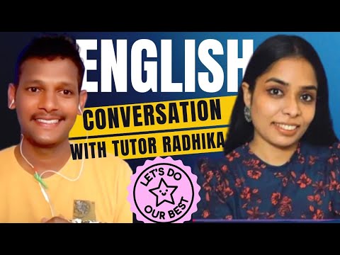 Let's talk in English| English Speaking Practice with tutor Radhika@EnglishYaari 