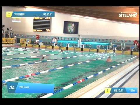 Serie 5 dei 200 Rana  Assoluti Maschi Master - Campionati Regionali Masters 2014 di Veneto e Friuli