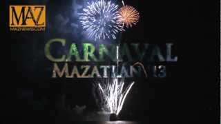 preview picture of video 'Combate Naval - Carnaval de Mazatlán 2013'