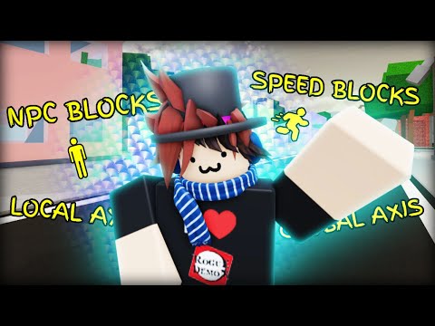 How to use NPC Blocks, Speed Blocks, Global/Local Axis in Jujutsu Shenanigans