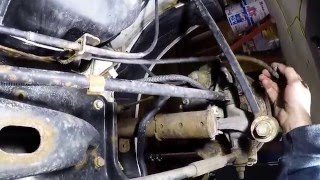 Impala Emergency Brake Cable Repair