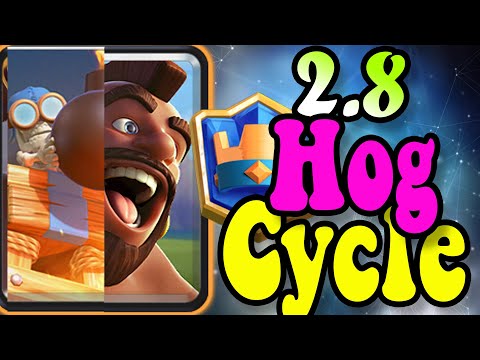 Marcos Hog Cycle 2.8 🏆 6600 👈 Best Hog  deck in clash Royale