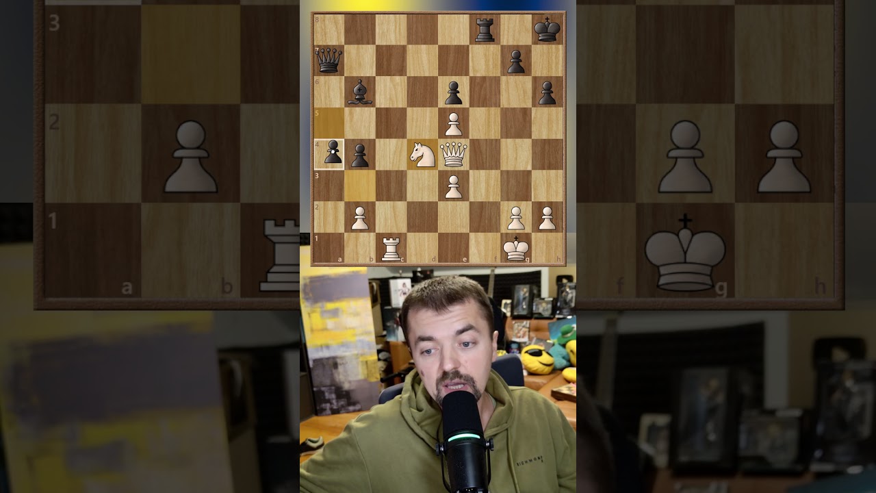 Kramnik Misses Mate in 1!