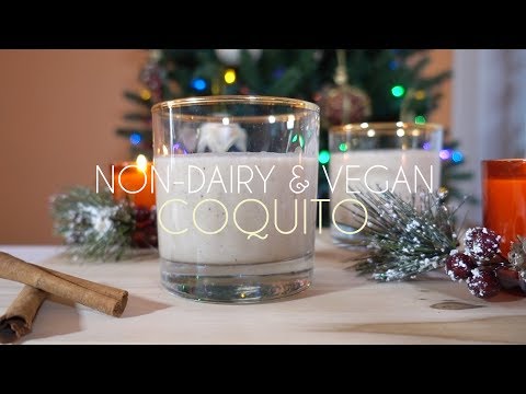Non-Dairy Coquito (Puerto Rican Egg nog) Recipe | Rican Vegan