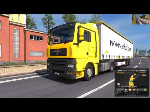 Euro Truck Simulator 2 (1.28) MAN TGA v 1.5 + DLC's & Mods