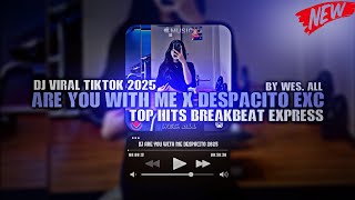 Download lagu DJ ARE YOU WITH ME X DESPACITO BREAKBEAT 2025 BY WES ALL mp3