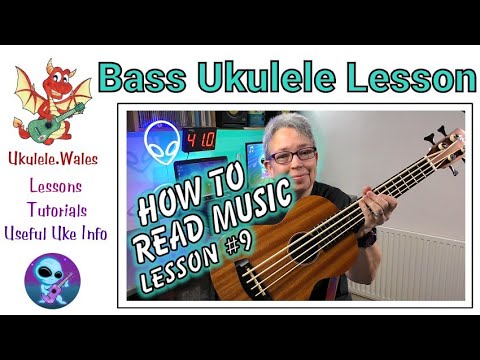 Reading Music On Bass Ukulele - Lesson 9