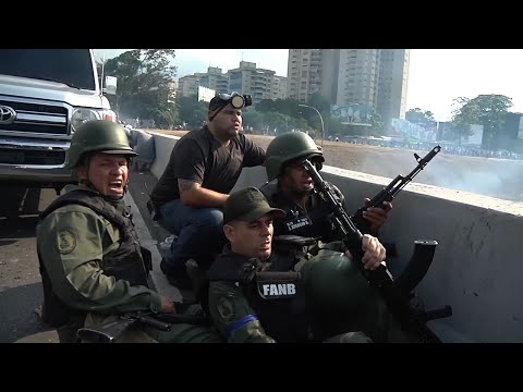 Venezuelan opposition leader Juan Guaido took to the streets with a small contingent of heavily armed troops on Tuesday in a bold and risky attempt to lead a military uprising and oust socialist leader Nicolas Maduro. [April 30)