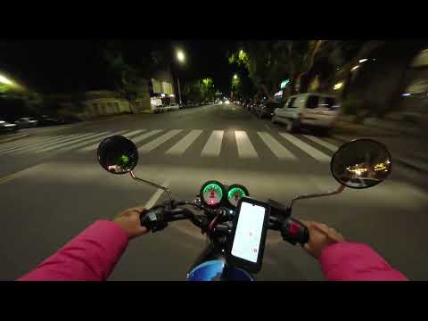 POV Buenos Aires Night Ride | Motomel Victory 150
