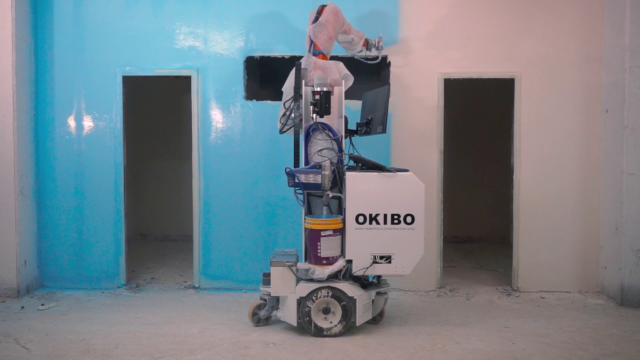Okibo - autonomous painting robot
