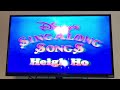 Closing To Disney S Sing Along Songs Heigh Ho 1994 VHS