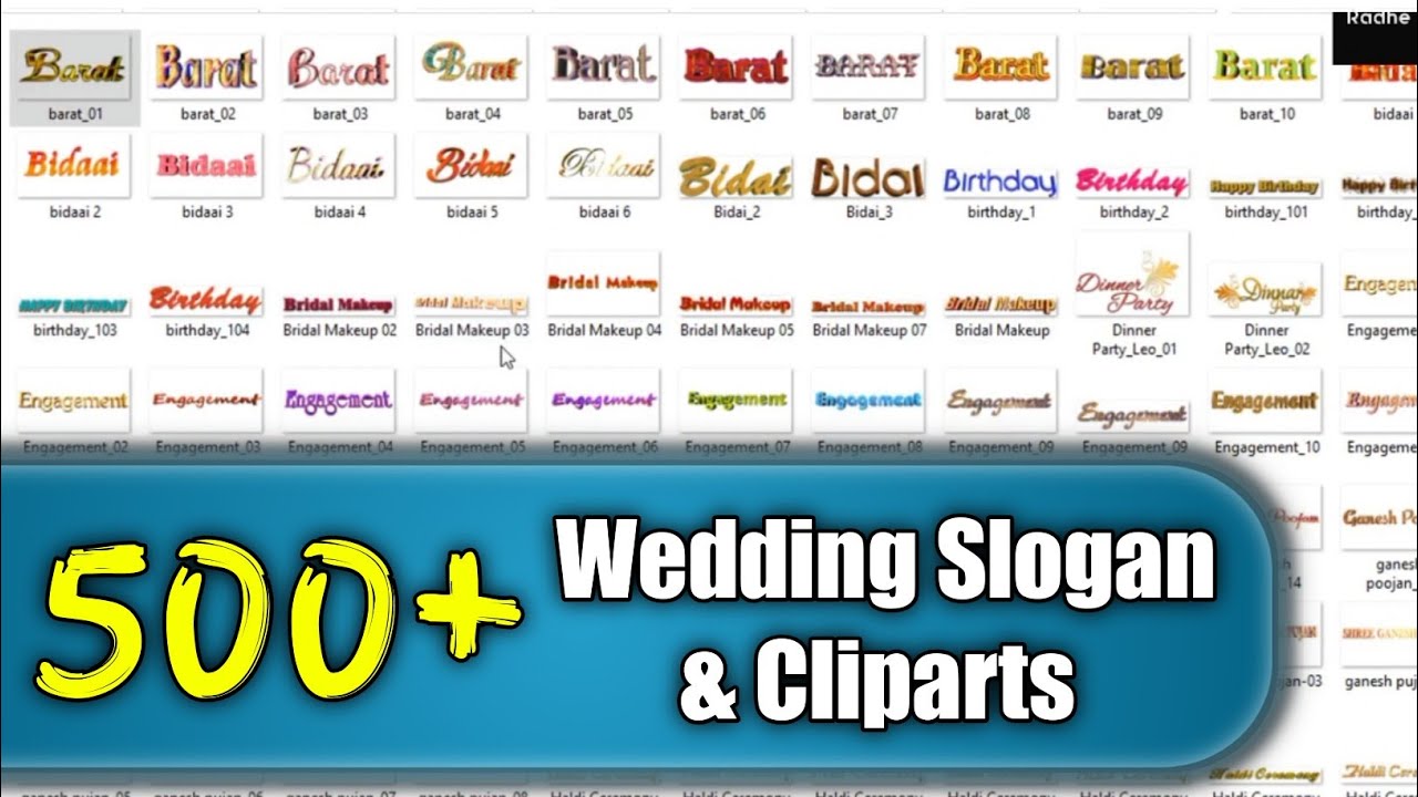 500+ English Titles PNG Clipart For Wedding Album Designs |wedding text png file WhatsApp-8949537753