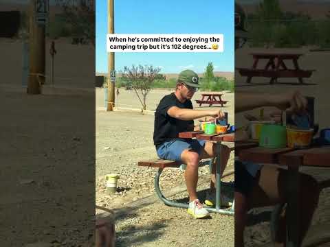 Camping in 102 Degrees in Utah!
