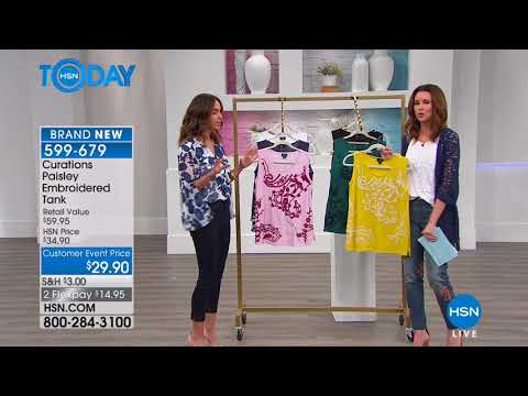 HSN | HSN Today: Curations Fashions 04.25.2018 - 07 AM