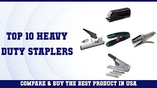 Top 10 Heavy Duty Staplers to buy in USA 2021 | Price & Revi