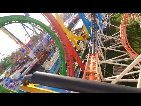München/Olympia Looping - Front Row POV - Hyde Park Winter Wonderland - 2021