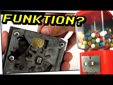 Wie funktioniert eigentlich ein Kaugummiautomat? - Auseinandergenommen #01