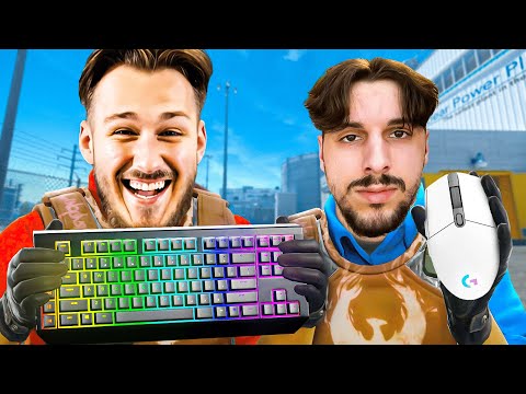 We split the controls and it was CHAOTIC | w/ @dima_wallhacks