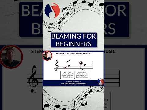 How to Beam Notes in Music the EASY Way