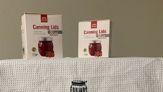 My honest opinion of ForJars canning lids  #forjars #homesteading #foodpreservation