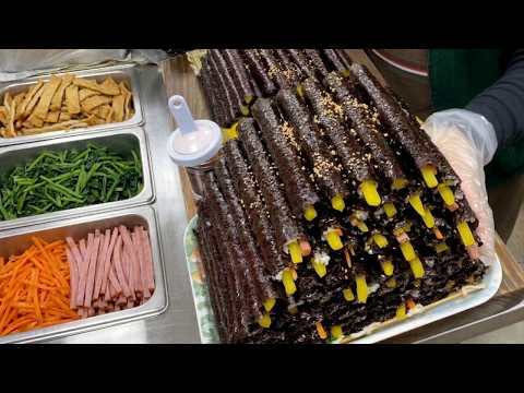 떡볶이집에서 이것만 쌓아놓고 팝니다?! 손님들이 쓸어가는 미니김밥의 비밀