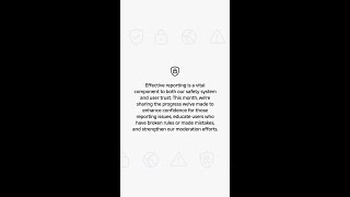 An update on our safety initiatives.