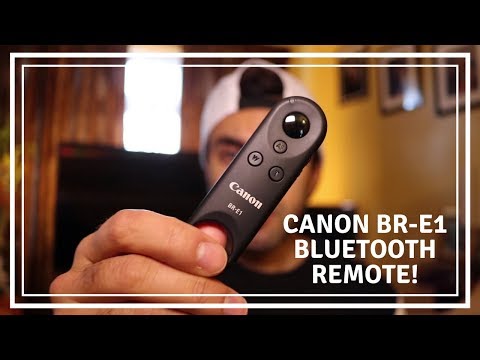 Canon BR-E1 nuotolinio valdymo pultas fotoaparatui „Bluetooth“ video