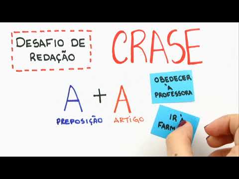 Desafios de Redação Me Salva! // #1 Crase