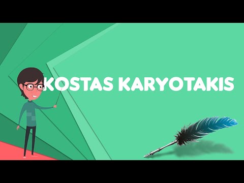 What is Kostas Karyotakis?, Explain Kostas Karyotakis, Define Kostas Karyotakis