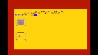 Blackjack for the Commodore VIC-20 / Commodore VC-20