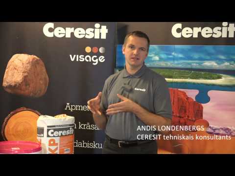 Gāzbetona bloku sienu iekšējā un ārējā apdare, rekomendācijas no Ceresit