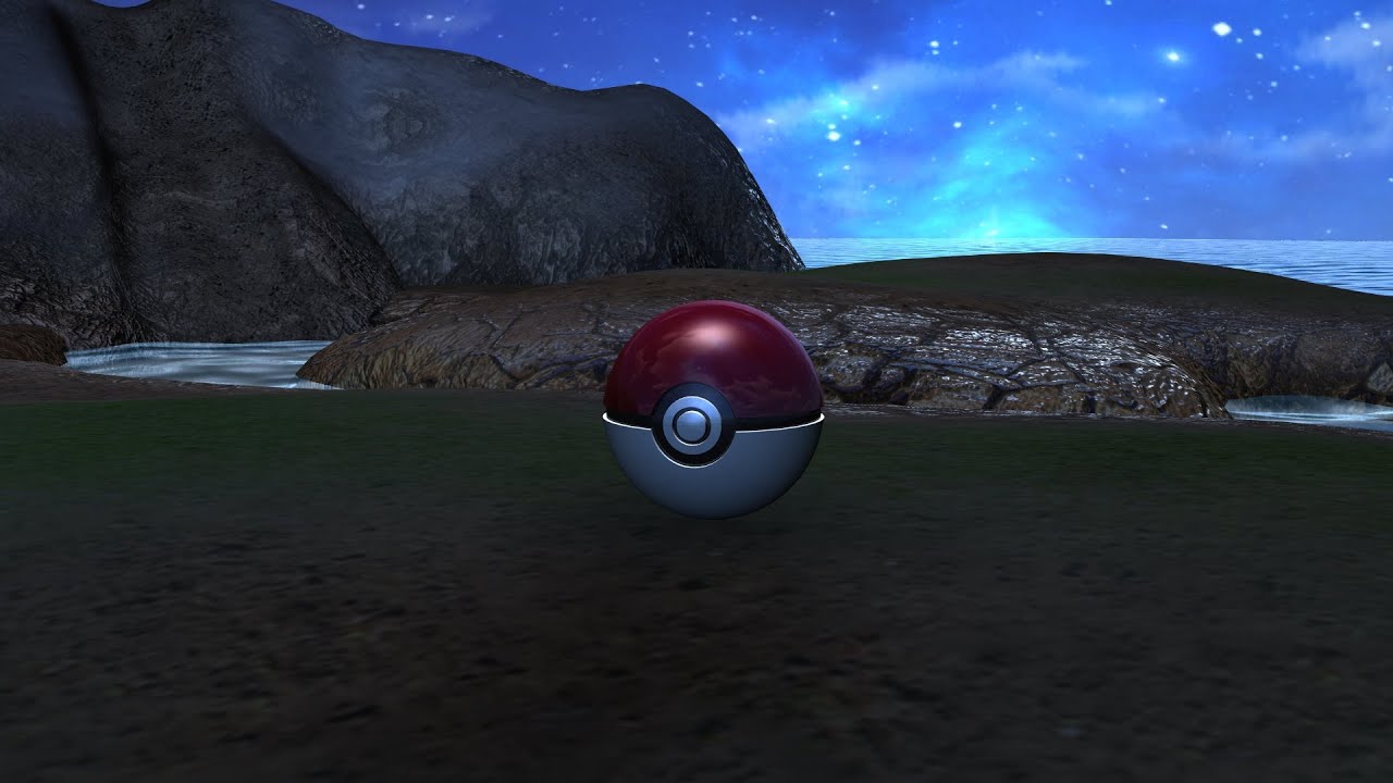 Poke Ball 3D Model