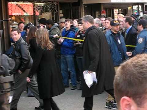 Law and Order filming at Buzzeo's, 4/9/09