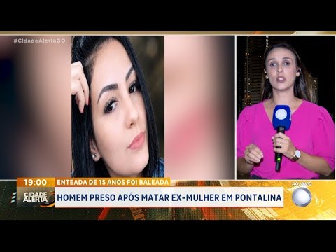 HOMEM É PRESO APÓS MATAR EX-MULHER EM PONTALINA - GO