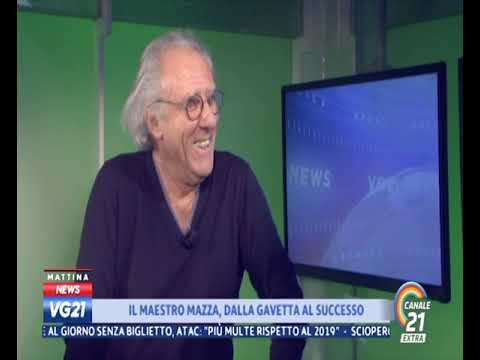 Maestro Gianni Mazza ospite al VG21- Canale21Lazio- MonicaLubinu