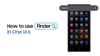 Samsung Galaxy S24 Series: How to use Finder in One UI 6