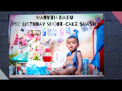 Manvith Naidu (Birthday Cake smash) Pre birthday shoot