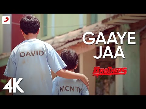 Gaaye Jaa Full Video - Brothers|Akshay Kumar, Sidharth Malhotra|Shreya Ghoshal|Ajay-Atul | 4K