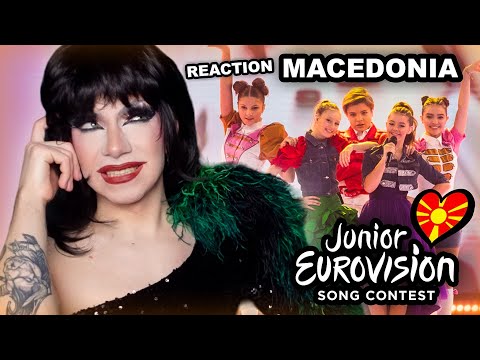 NORTH MACEDONIA - Lara feat. Jovan and Irina - Životot e pred mene | Junior Eurovsion 2022 REACTION
