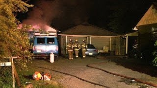 preview picture of video 'Garage Fire 12500 Block 111th Ave East Puyallup WA'