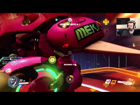 Overwatch Beta gameplay pt12 - How Does One Play Winston??