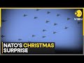 NATO Jets Light Up Skies Draw Christmas Tree Ahead Of Holidays WION