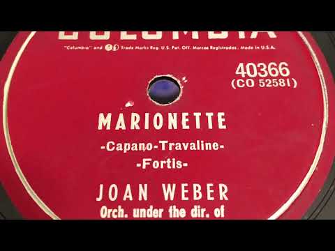 Marionette - Joan Weber 1954