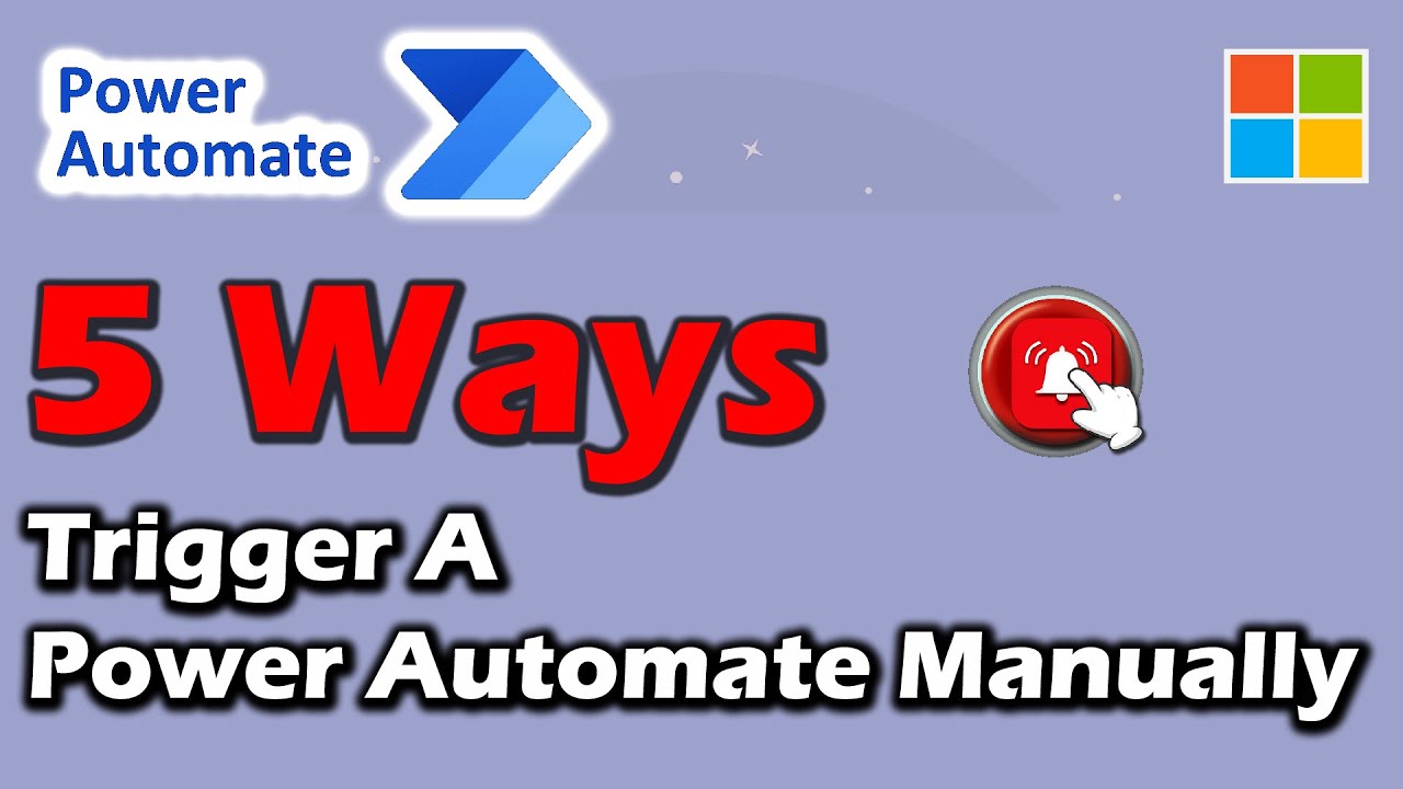 5 Methods to Manually Activate a Power Automate Flow