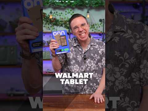 Trying the new $97 Walmart Tablet